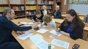 Под скрип пера: интерактивное занятие для абитуриентов