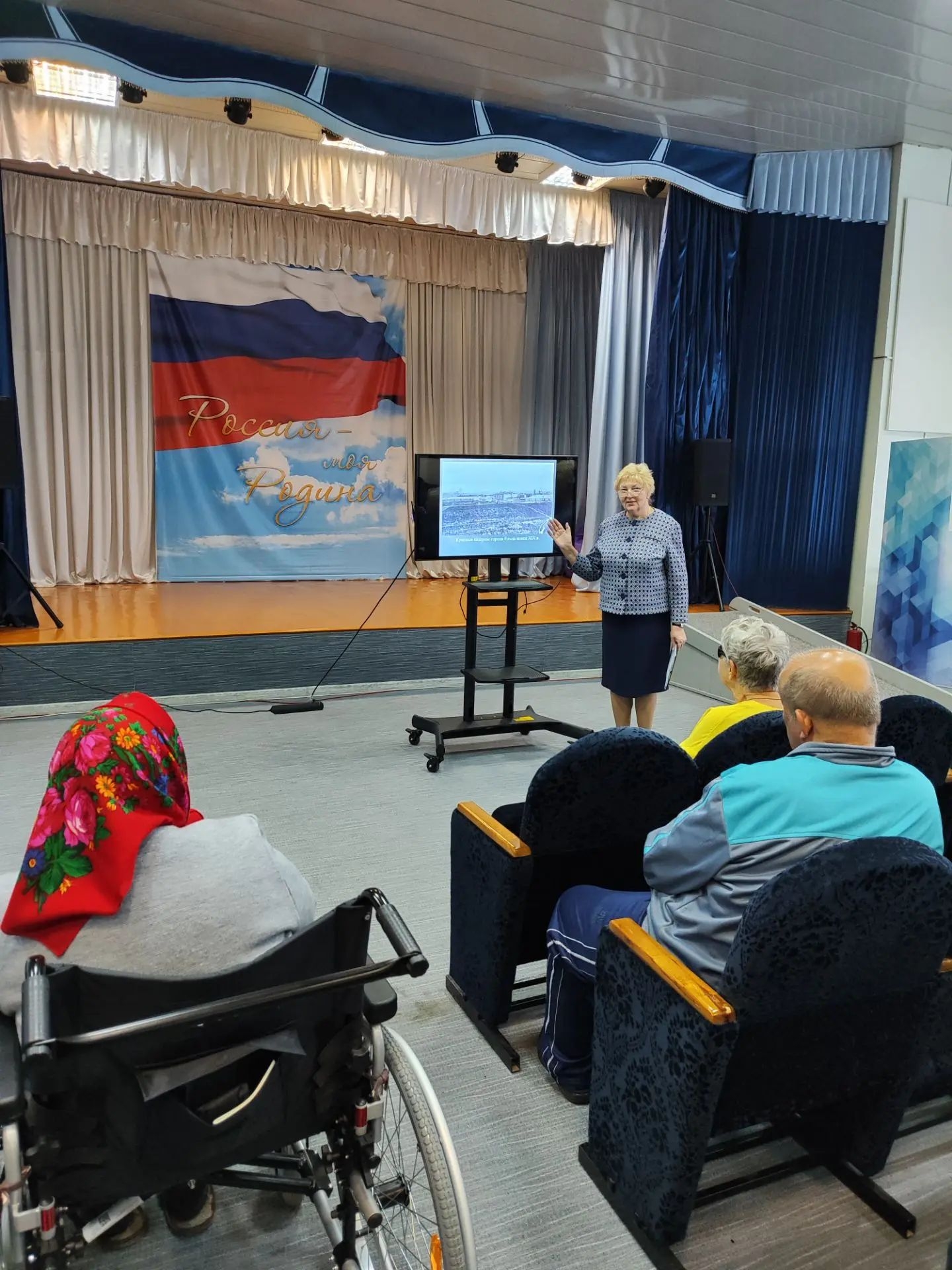 Новая встреча в Доме социального обслуживания «Долголетие»